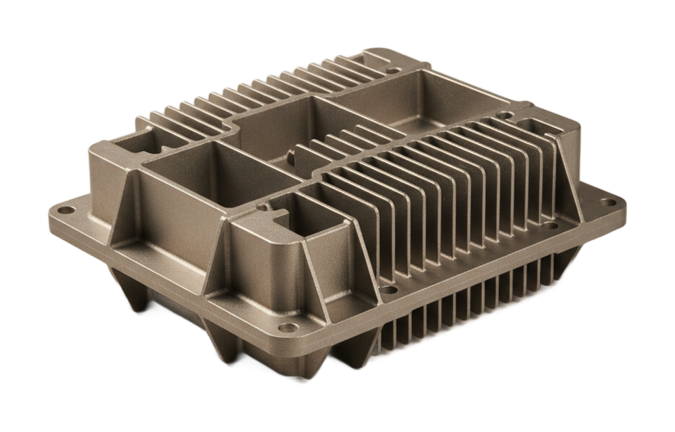 High-pressure aluminum die-cast housing