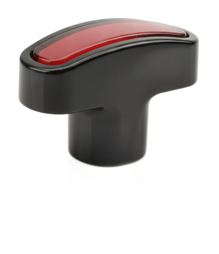 Two-shot molded control knob