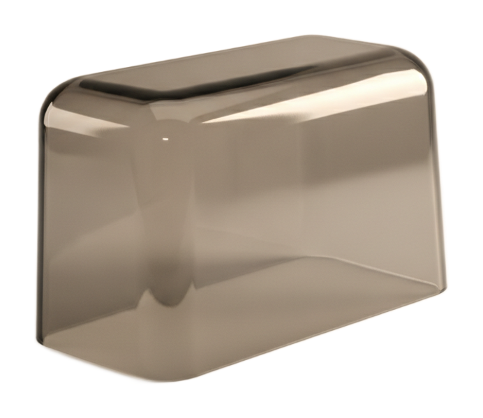Cast polyurethane enclosure part