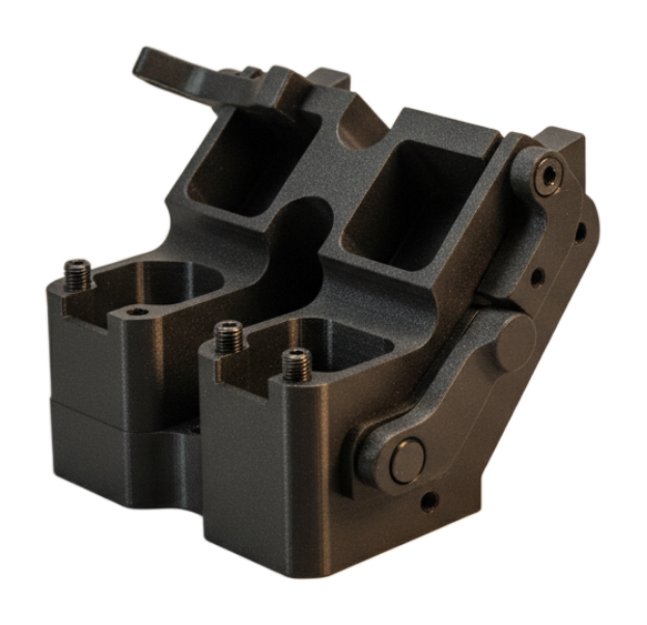 3D-printed nylon industrial assembly fixture