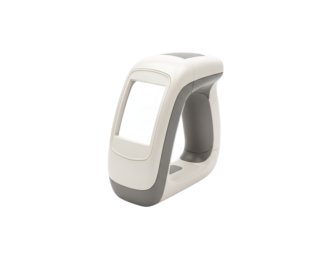 Molded handheld medical device housing