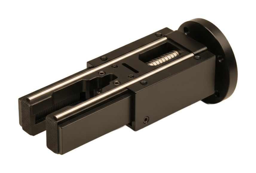 Machined aluminum robotic gripper end-effector
