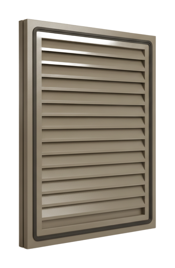 Folded steel telecom outdoor cabinet panel