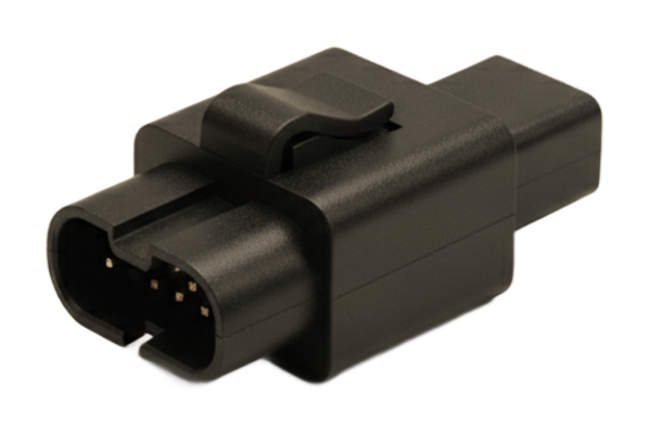 Molded telecom connector housing